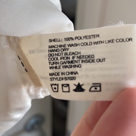 White mini dress 👗☀️ - Picture 2 of 2